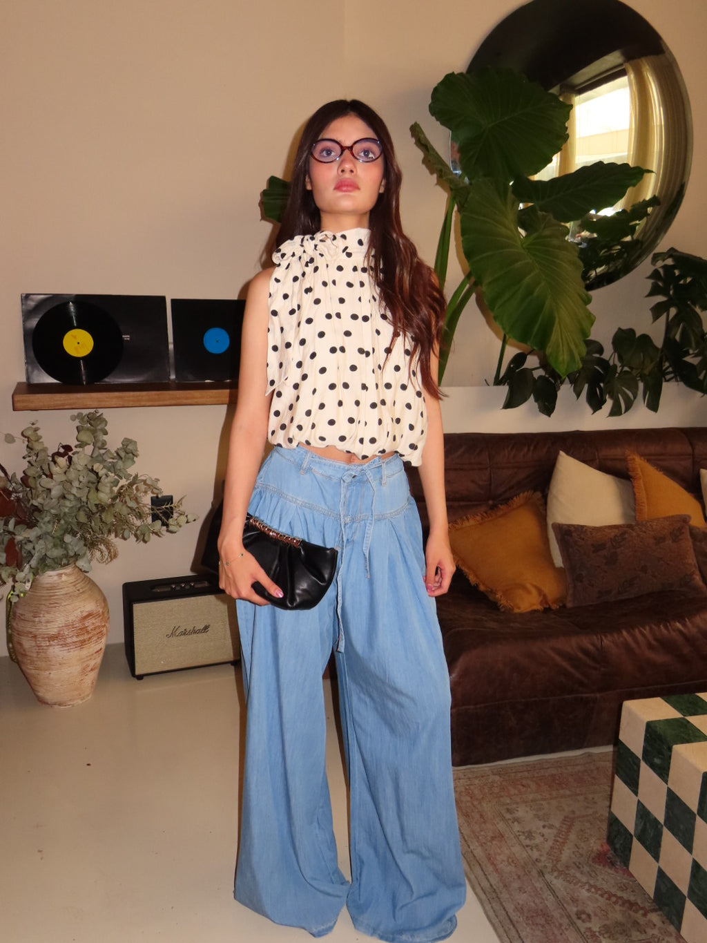 Polka bubble top