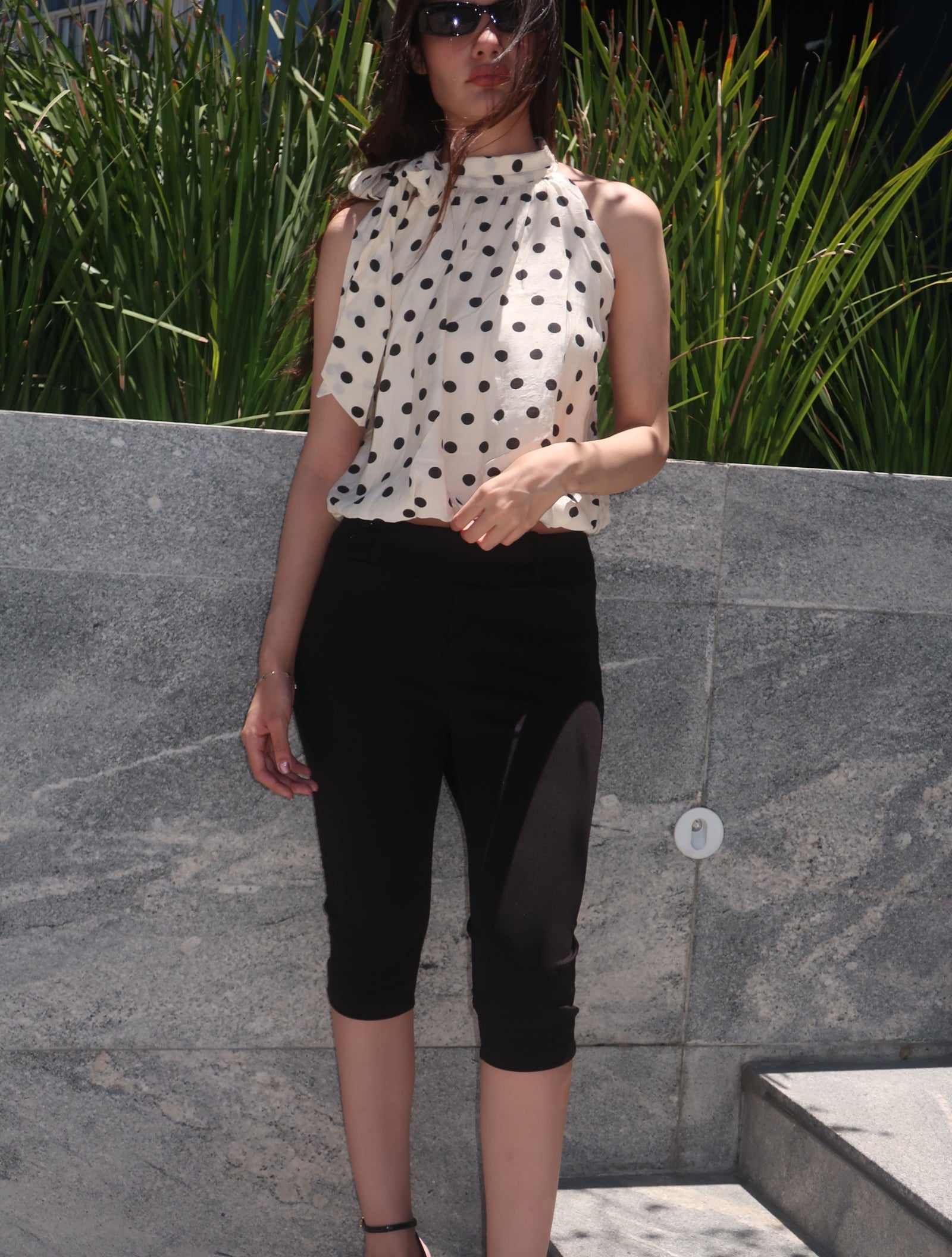 Polka bubble top