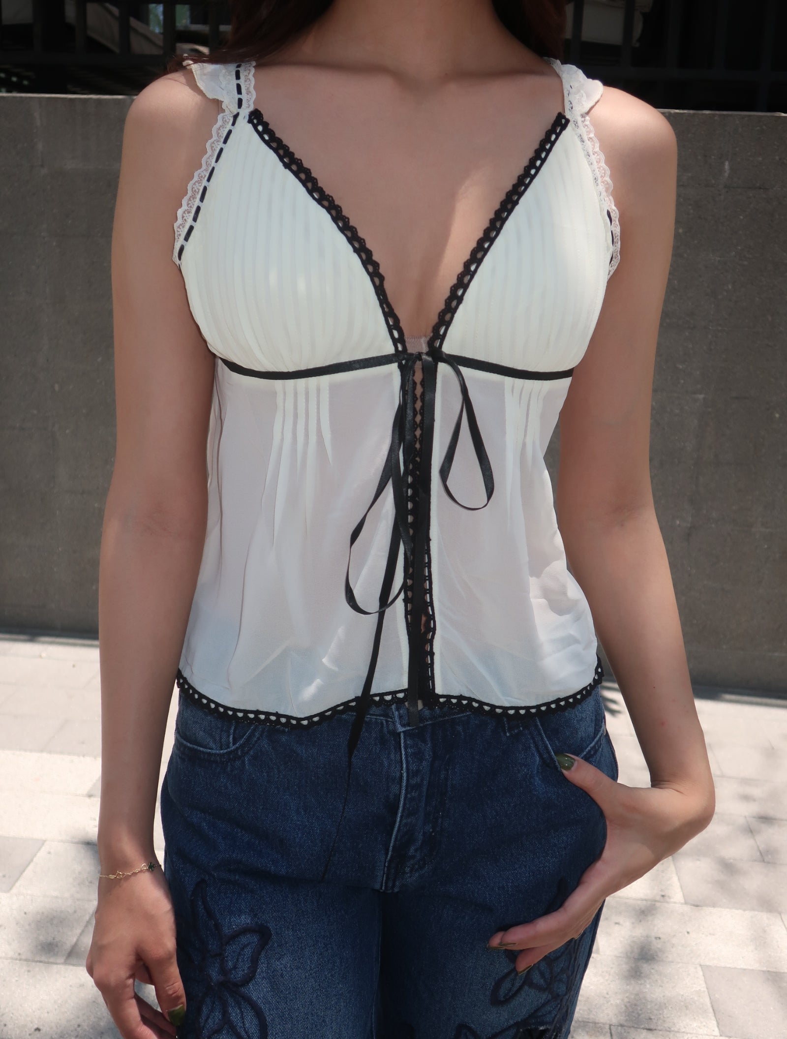 Iris chiffon top