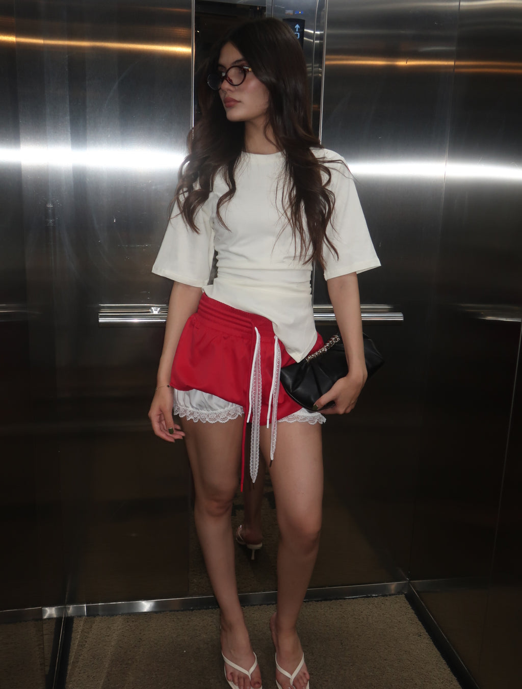 Bloom short Red