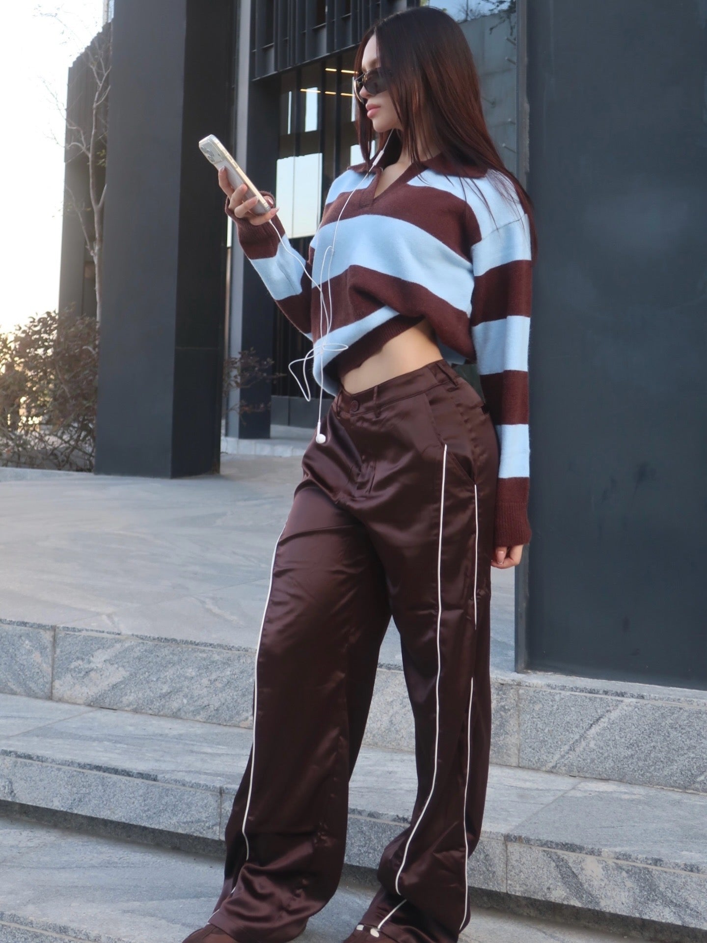 Set Chocolate & Blue – Effortless Fit