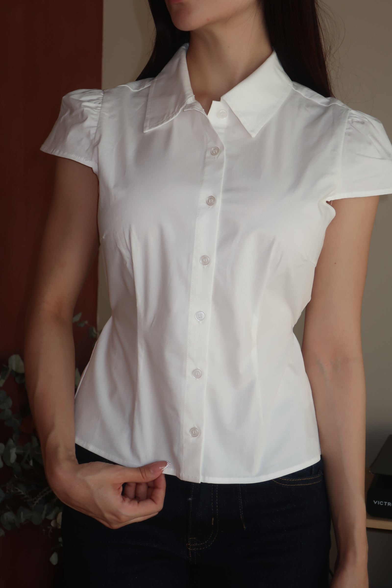 Blusa Tailored White