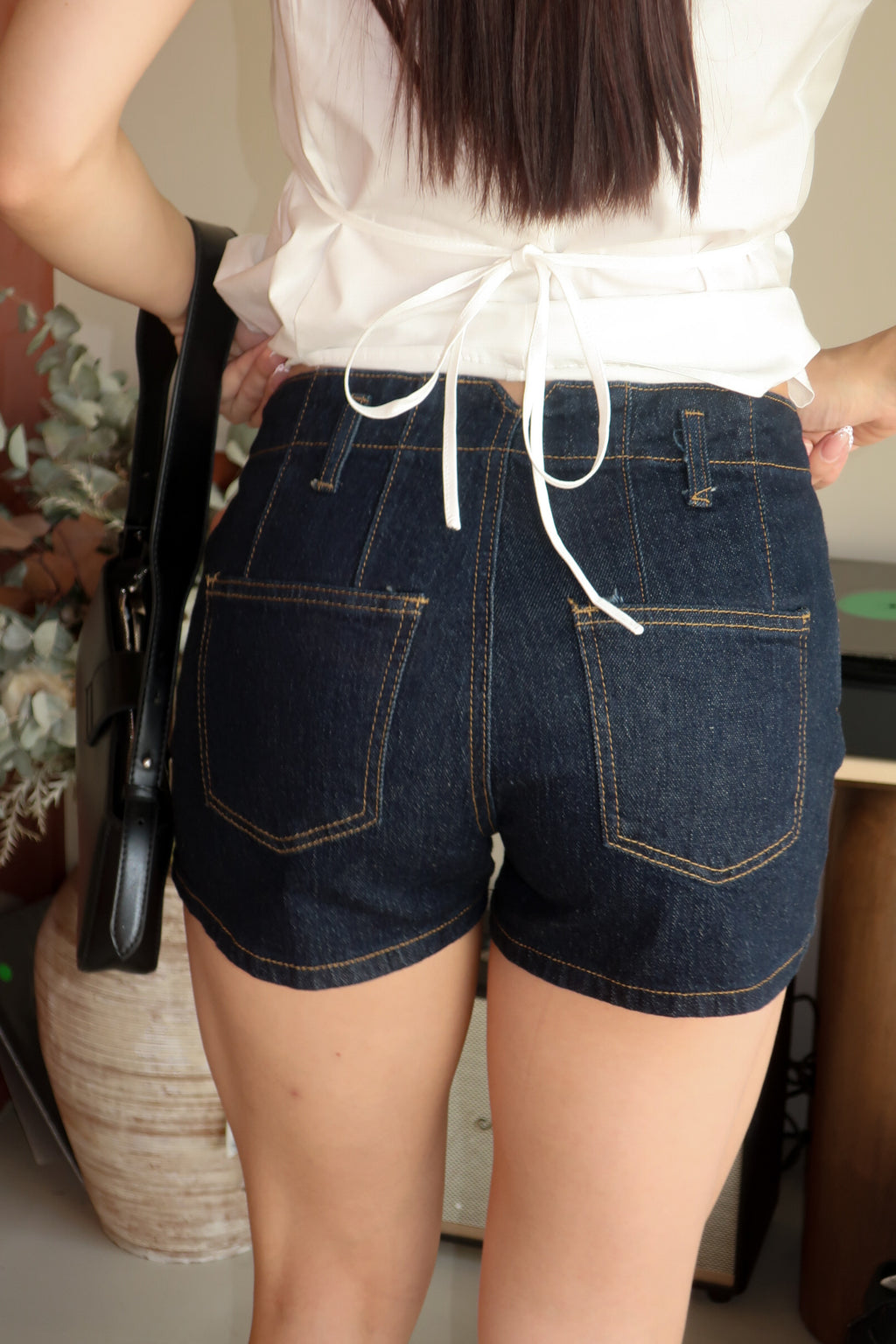 Denim Shorts Classic Dark