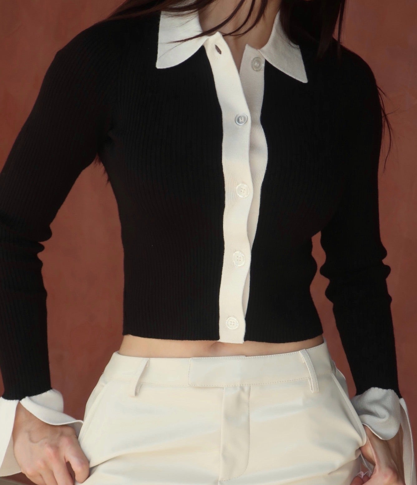 Monochrome Knit – Black