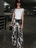 Print B&W jeans